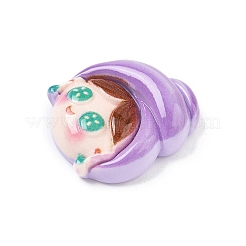 Cute Opaque Resin Cabochons&nbsp;RESI-L046-E06