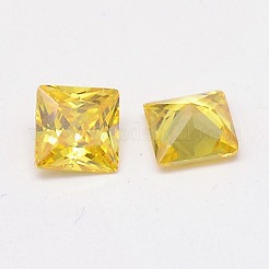 Cubic Zirconia Cabochons&nbsp;ZIRC-M004-6x6mm-003