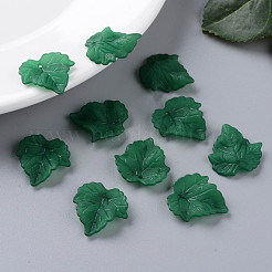 Autumn Theme Transparent Frosted Acrylic Pendants&nbsp;X-PAF002Y-29