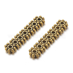 Tibetan Style Beads Spacers&nbsp;X-TIBEB-S034-AG-LF