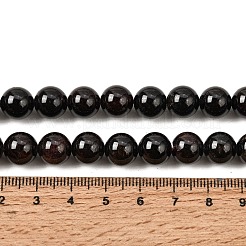 Natural Garnet Gemstone Bead Strands&nbsp;X-G-R263-10mm