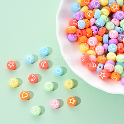 Opaque Acrylic Beads&nbsp;MACR-YW0001-18G