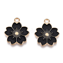 Alloy Enamel Pendants&nbsp;X-ENAM-S121-115D