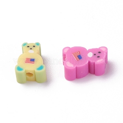 Handmade Polymer Clay Beads&nbsp;X-CLAY-I010-09