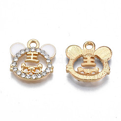 Alloy Enamel Charms&nbsp;PALLOY-N170-011-NR