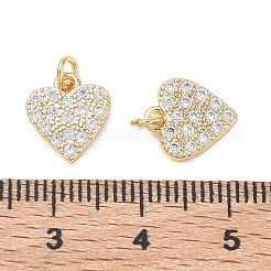 SHEGRACE Valentine's Day Brass Clear Cubic Zirconia Pendants&nbsp;XGRQ3K253-539G