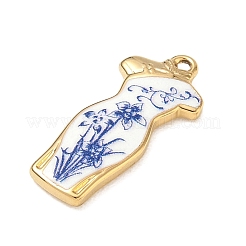 304 Stainless Steel Enamel Pendants&nbsp;SA-CBA800D-01B-G