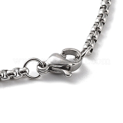 Non-Tarnish 201 Stainless Steel Pendant Necklaces&nbsp;NJEW-K253-23P