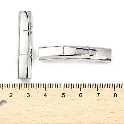Smooth 316 Surgical Stainless Steel Rectangle Magnetic Clasps&nbsp;STAS-Z134-01P
