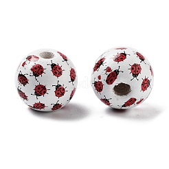 Wood European Beads&nbsp;WOOD-M011-02D