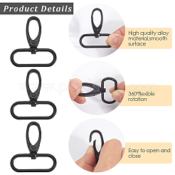 15Pcs Alloy Swivel Clasps&nbsp;FIND-GF0008-19RB
