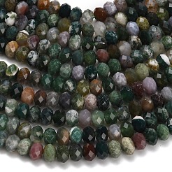 Natural Indian Agate Beads Strands&nbsp;G-Z111-A29