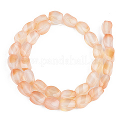 Natural Yellow Agate Beads Strands&nbsp;G-S359-128