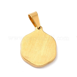 PVD Vacuum Plating 304 Stainless Steel Pendants&nbsp;STAS-F277-34G