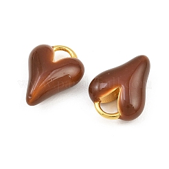 Brass Enamel Pendants&nbsp;KK-CBACBC6-04G