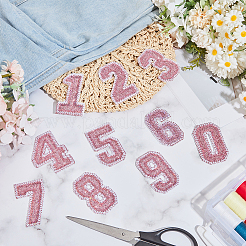 10Pcs PU Leather Clothing Patches&nbsp;PATC-GF0001-81