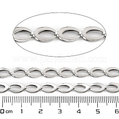 Tarnish Resistant Vacuum Plating 304 Stainless Steel Link Chains&nbsp;CHS-H026-16P