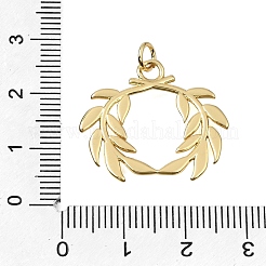 Brass Pendants&nbsp;KK-CBAEEA8-33G