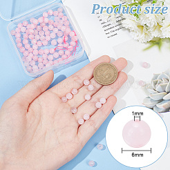 4 Strands Natural Rose Quartz Beads Strands&nbsp;G-GO0001-03