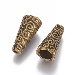 Tibetan Style Alloy Bead Cap&nbsp;TIBE-L003-005AB-NF