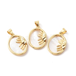 Rack Plating Brass Pendants&nbsp;KK-F852-31G