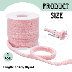 10Yard Solid-colored Hollow Out Polyester Ribbons&nbsp;OCOR-BC0009-18B