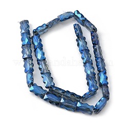 Electroplate Glass Beads Strands&nbsp;EGLA-L045-F-FR01