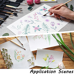 Blank Watercolor Paper&nbsp;DIY-WH20081-118B