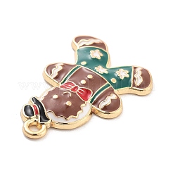 Christmas Theme Alloy Enamel Pendants&nbsp;X1-ENAM-D060-04D