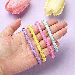 60G 10 Colors Handmade Polymer Clay Beads&nbsp;CLAY-YW0001-93