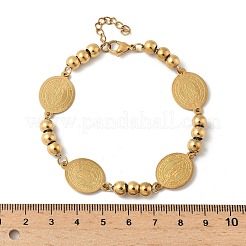 304 Stainless Steel Link Bracelets for Women&nbsp;BJEW-A042-01G