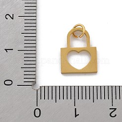 304 Stainless Steel Charms&nbsp;STAS-L281-004G