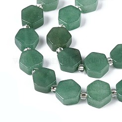 Natural Green Aventurine Beads Strands&nbsp;G-P534-A17-01