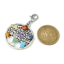 Tibetan Style Alloy Pendant Decorations&nbsp;HJEW-JM01537-01