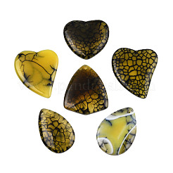 Natural Crackle Agate Big Pendants&nbsp;G-S208-02