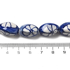 Blue and White Porcelain Beads&nbsp;PORC-C003-02