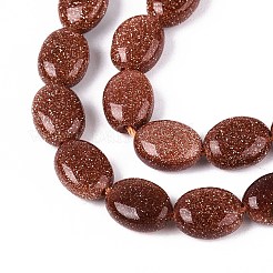Synthetic Goldstone Beads Strands&nbsp;G-T142-22