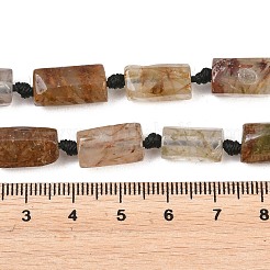 Natural Rutilated Quartz Beads Strands&nbsp;G-A314-A02-01