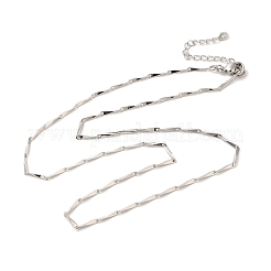 Brass Twist Link Chain Necklaces&nbsp;NJEW-B119-10P