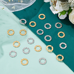 60Pcs 2 Colors 304 Stainless Steel Connector Charms&nbsp;STAS-PH0005-12