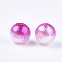 Acrylic Imitation Pearl Beads&nbsp;MACR-N001-01E