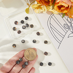 20Pcs 4 Colors Alloy Beads&nbsp;FIND-PA0001-11