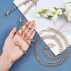 3Pcs 3 Style Aluminum Chain Bag Strap&nbsp;FIND-WR0002-71