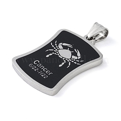 304 Stainless Steel Pendants&nbsp;STAS-O008-01F