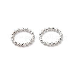 Non-Tarnish 304 Stainless Steel Soldered Closed Jump Rings&nbsp;LS-STAS-K253-01P