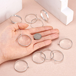 Alloy Open Back Bezel Big Pendants&nbsp;LS-PALLOY-TA0021-01P
