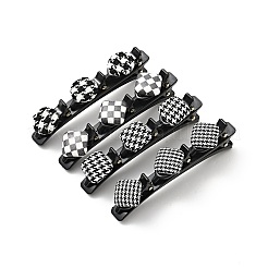 Fashion Double Layer Cloth Alligator Hair Clips Sets&nbsp;PHAR-P005-26