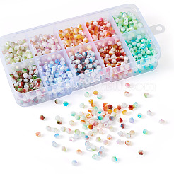 100G 10 Colors Baking Paint Glass Seed Beads&nbsp;SEED-TA0001-48