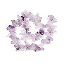 Raw Rough Natural Purple Super Seven Quartz Beads Strands&nbsp;G-N362-17A-01