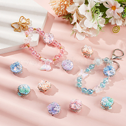 10pcs 5 colors Handmade Polymer Clay Beads&nbsp;CLAY-SC0002-19